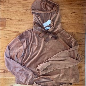 Velour Sweatshirt